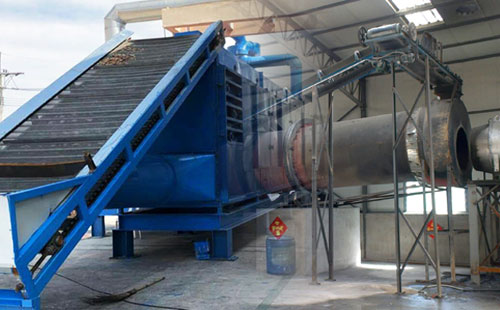 the rotary and belt drying system
